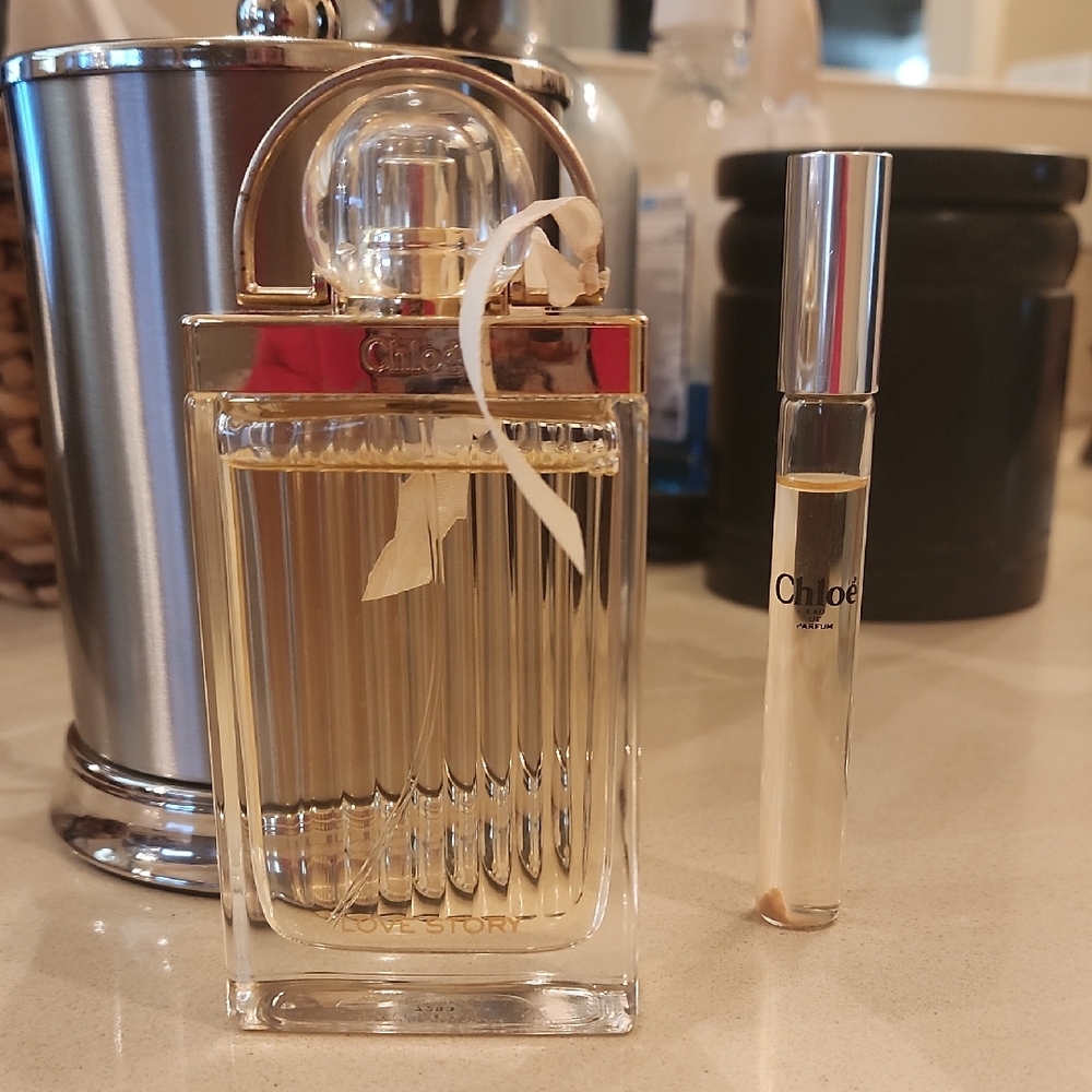 Chloe Lovestory Eau De Parfum 2.5 Fluid Ounce Bottle And Chloe Eau De Parfum
